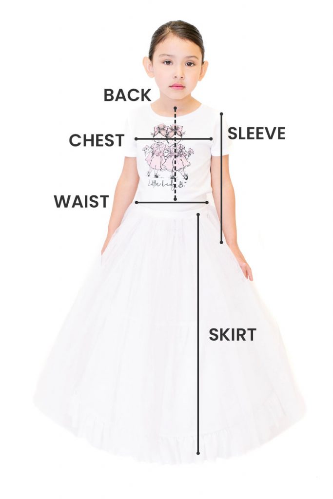 Little Lady B. - How We Measure Size Guide