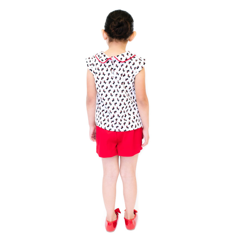 Little Lady B - Tawny Top & Red Abby Short 03