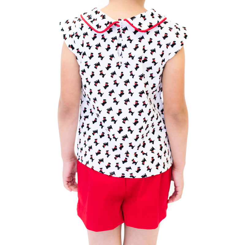 Little Lady B - Tawny Top & Red Abby Short 04