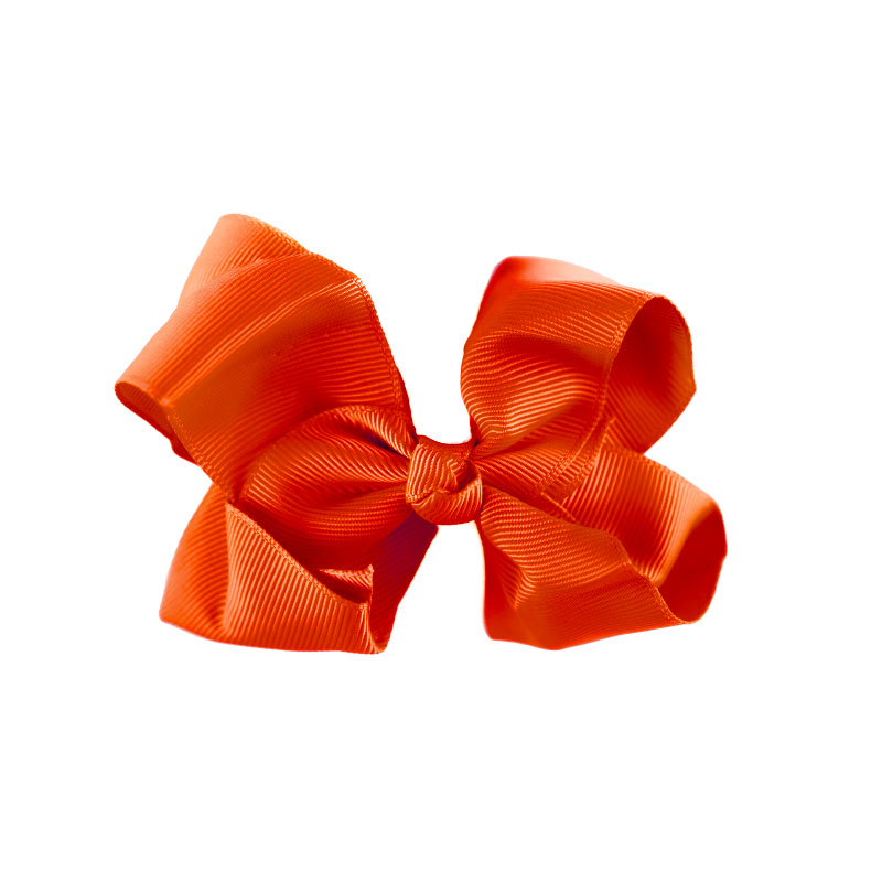 Little Lady B - Hair Bow Dark Orange