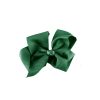 Little Lady B - Hair Bow Forest Green