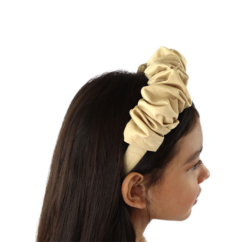 Little Lady B - Bare Collection - Ruffle Headband Honey