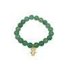 Little Lady B - Mother's Day 2022 Collection - Boy Charm Bracelet - Green Aventurine