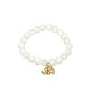 Little Lady B - Mother's Day 2022 Collection - Elephant Charm Bracelet - Mother Pearl