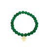 Little Lady B - Mother's Day 2022 Collection - Hamsa Hand/Hand of Mariam Bracelet - Jade