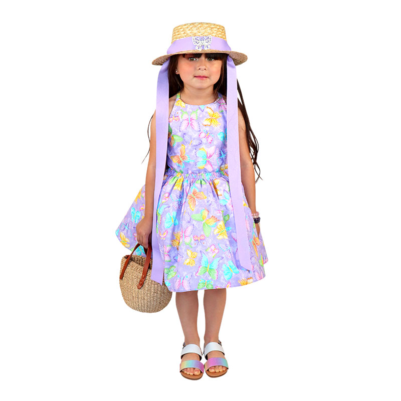 Little Lady B - Wonderland Collection - Amber Dress 06