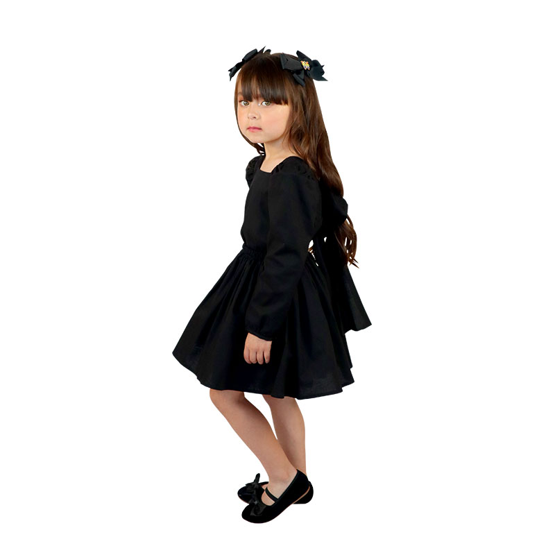 Little Lady B - Wonderland Collection - Harmony Dress - Black 02