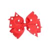 Little Lady B - Wonderland Collection - Pearl Hair Bows - Red