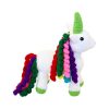 Little Lady B - Wonderland Collection - Rainbow Unicorn Toy - Kermit Green