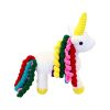Little Lady B - Wonderland Collection - Rainbow Unicorn Toy - Yellow