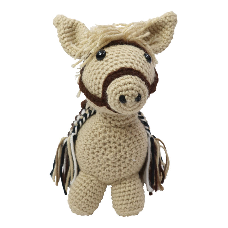 Little Lady B - Wild Nature Collection - Billy The Donkey Plush Toy - 05
