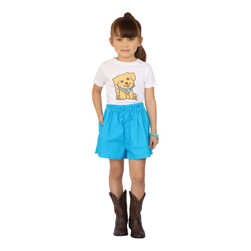Little Lady B - Wild Nature Collection - Billy Shorts Vivid Sky Blue - Bonnie T-Shirt Bruiser T-Shirt - 03