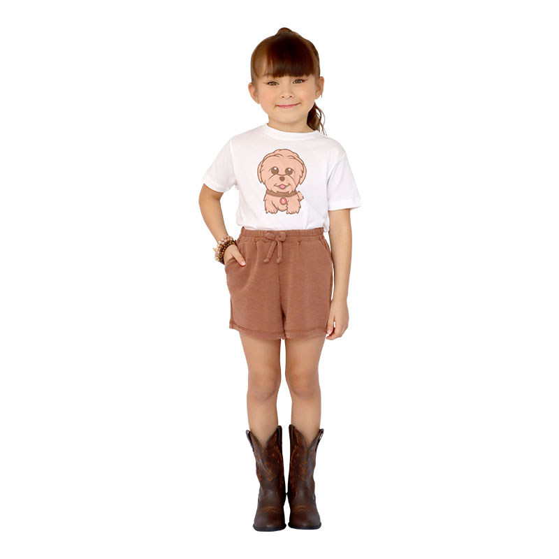 Little Lady B - Wild Nature Collection - Bridget Shorts - Bailey T-Shirt - 01