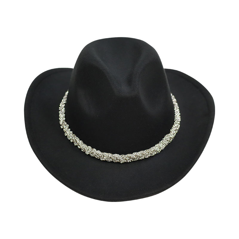 Little Lady B - Wild Nature Collection - Western Style Cowgirl Hat - Black 01