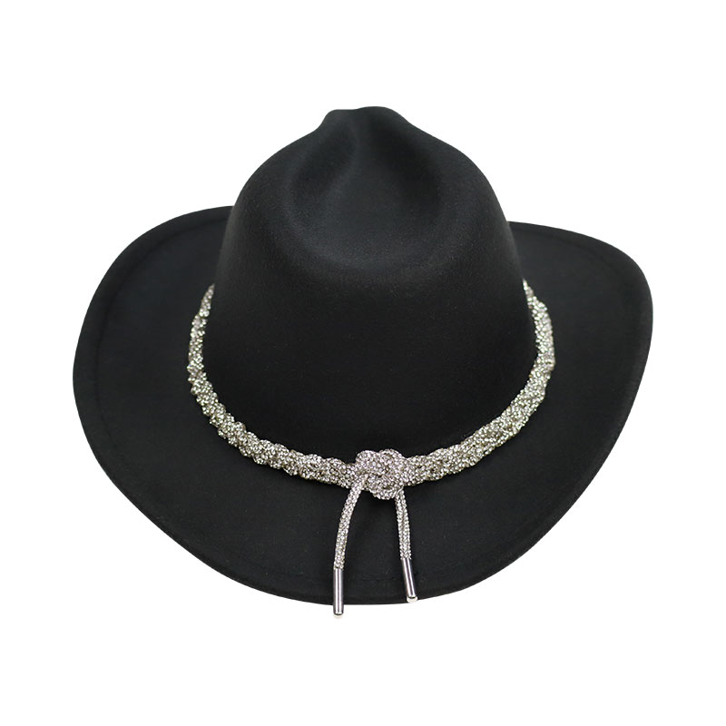 Little Lady B - Wild Nature Collection - Western Style Cowgirl Hat - Black 02