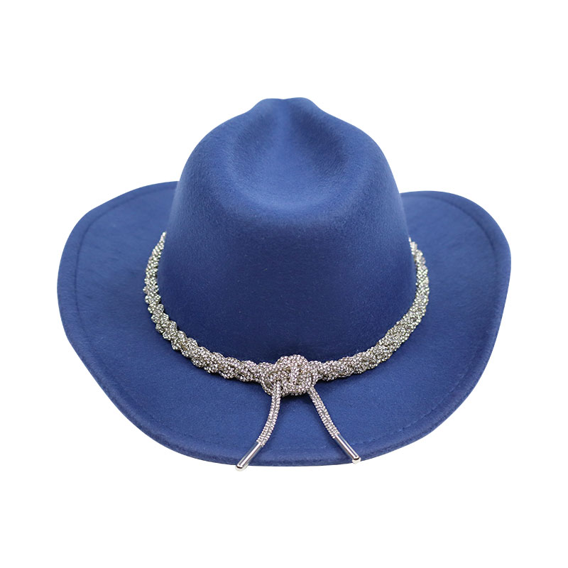 Little Lady B - Wild Nature Collection - Western Style Cowgirl Hat - Blue 02