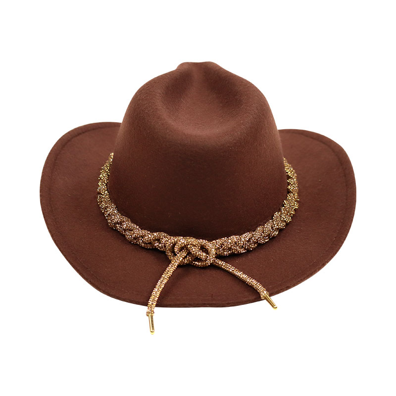 Little Lady B - Wild Nature Collection - Western Style Cowgirl Hat - Brown 02