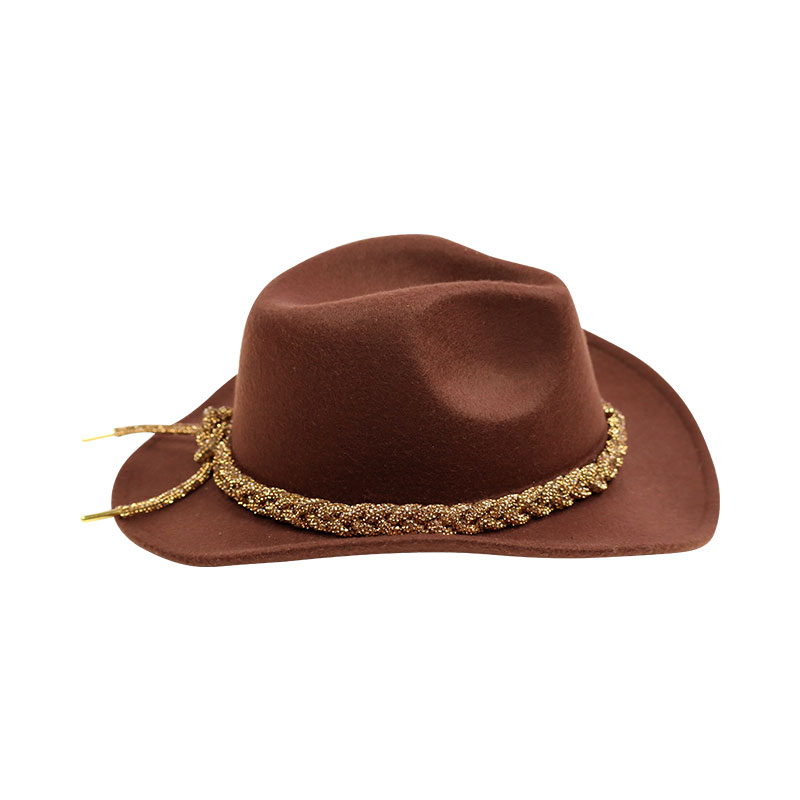Little Lady B - Wild Nature Collection - Western Style Cowgirl Hat - Brown 03