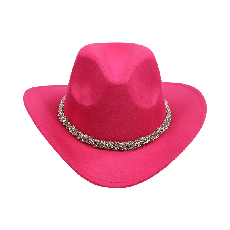 Little Lady B - Wild Nature Collection - Western Style Cowgirl Hat - Fuchsia 01