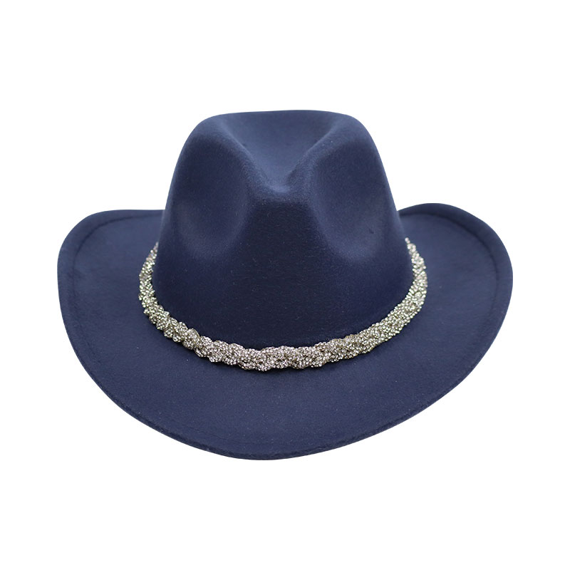 Little Lady B - Wild Nature Collection - Western Style Cowgirl Hat - Navy 01