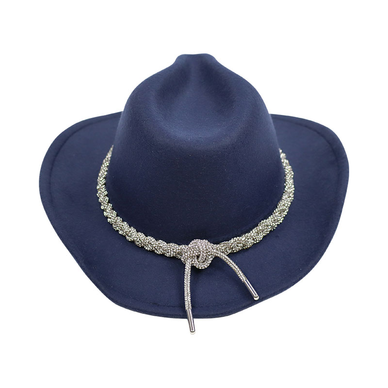 Little Lady B - Wild Nature Collection - Western Style Cowgirl Hat - Navy 02