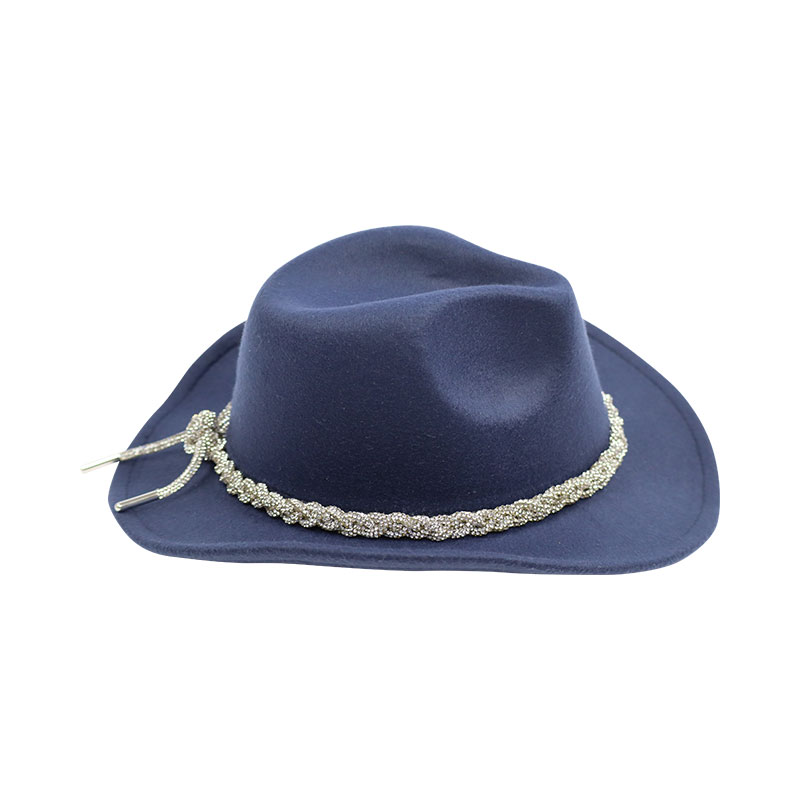 Little Lady B - Wild Nature Collection - Western Style Cowgirl Hat - Navy 03