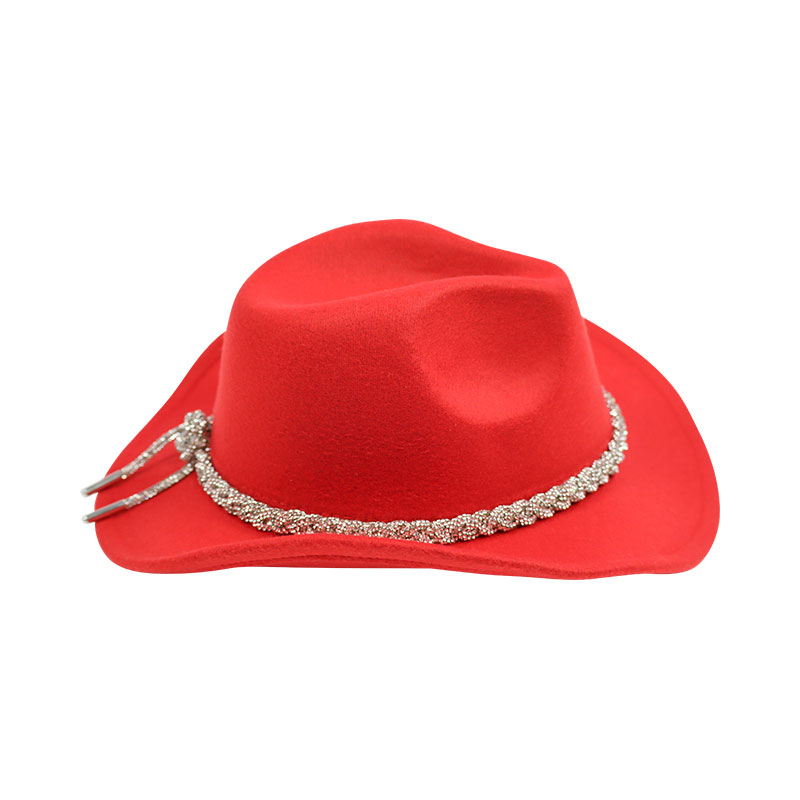 Little Lady B - Wild Nature Collection - Western Style Cowgirl Hat - Red 03