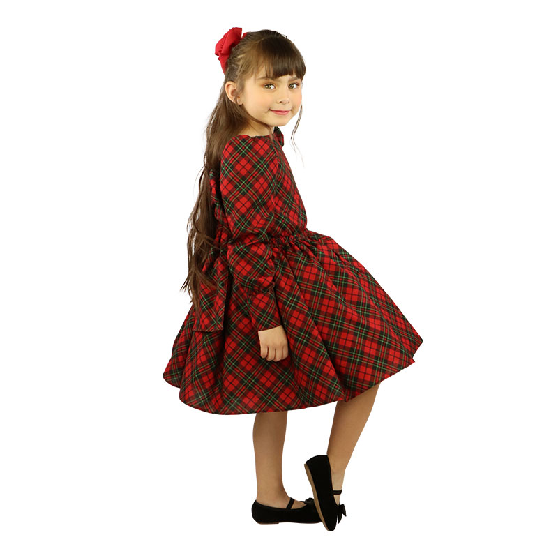 Little Lady B - Glistening Holiday Collection - Mia Dress - 02