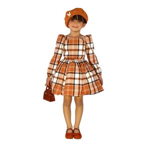 Little Lady B. - Woodland Wonders Collection - Frances Dress 01