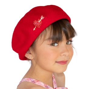 Little Lady B. - Sweet Little Love Collection - Cupid's Heart Beret