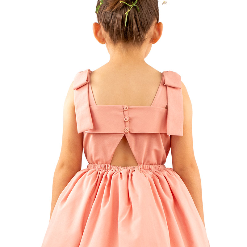 Little Lady B. - Little Versailles Edit Collection - Marie Dress - Mauve 04