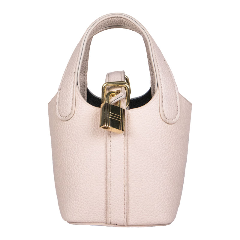 Little Lady B. - Products - Handbags - The Bibi Mini Bucket Bag - Cream 01