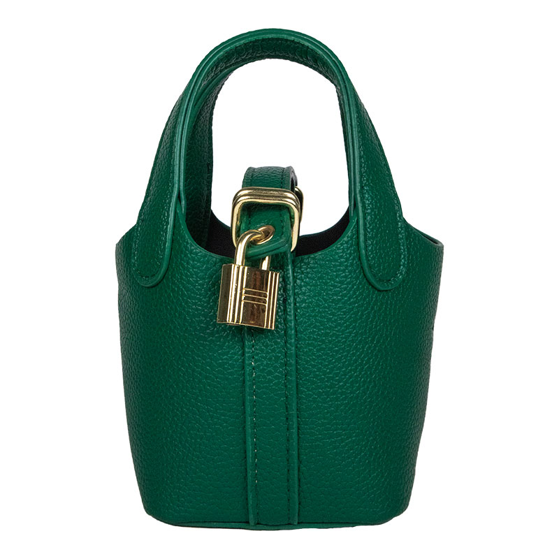 Little Lady B. - Products - Handbags - The Bibi Mini Bucket Bag - Green 01 Little Lady B. - Products - Handbags - The Bibi Mini Bucket Bag - Green 01
