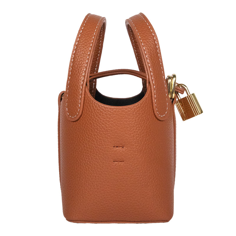 Little Lady B. - Products - Handbags - The Bibi Mini Bucket Bag - Saddle Brown 03 Little Lady B. - Products - Handbags - The Bibi Mini Bucket Bag - Saddle Brown 03