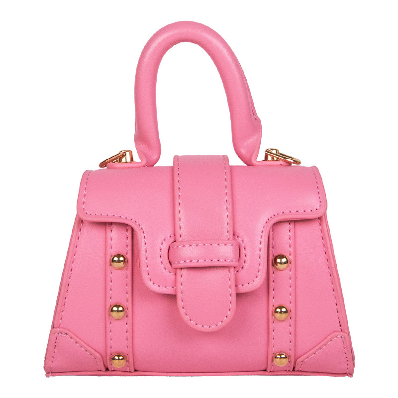 Little Lady B. - Products - Handbags - The Billie Mini Bag - Bubble Gum Pink 01