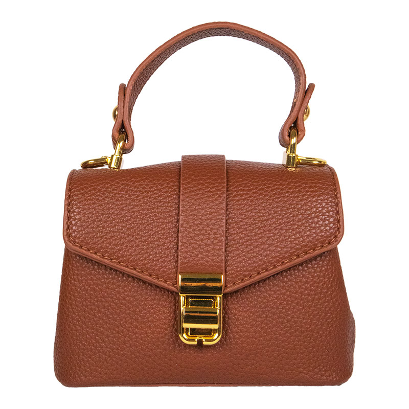 Little Lady B. - Products - Handbags - The Blaire Mini Bag - Saddle Brown 01 Little Lady B. - Products - Handbags - The Blaire Mini Bag - Saddle Brown 01