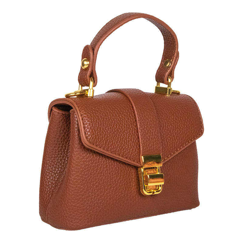 Little Lady B. - Products - Handbags - The Blaire Mini Bag - Saddle Brown 02 Little Lady B. - Products - Handbags - The Blaire Mini Bag - Saddle Brown 02