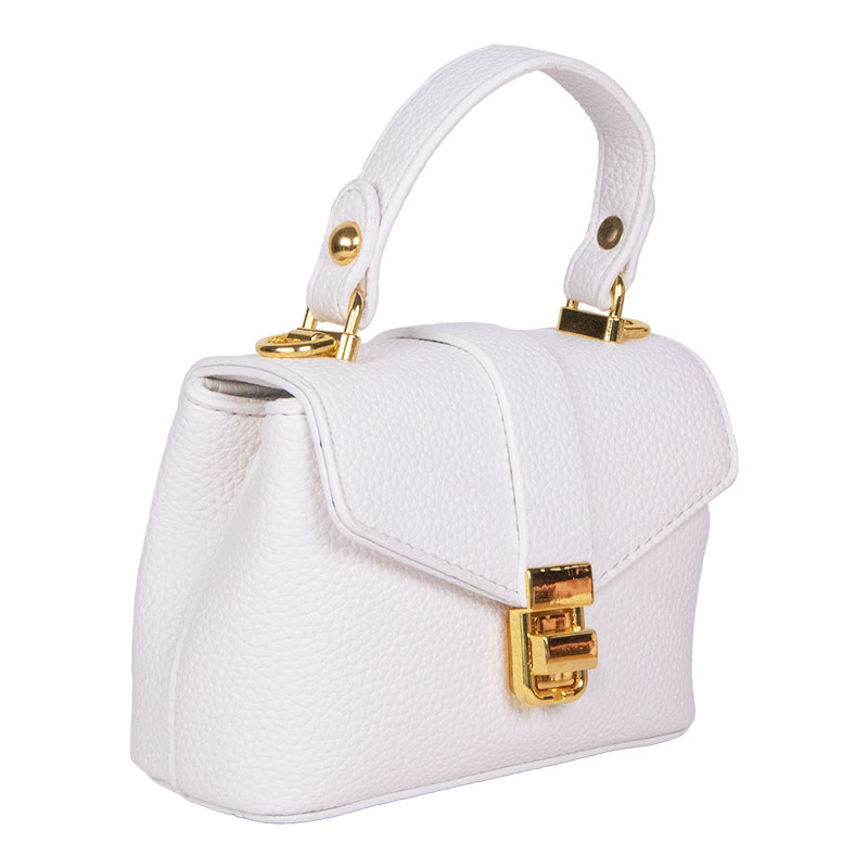 Little Lady B. - Products - Handbags - The Blaire Mini Bag - White 01 Little Lady B. - Products - Handbags - The Blaire Mini Bag - White 01