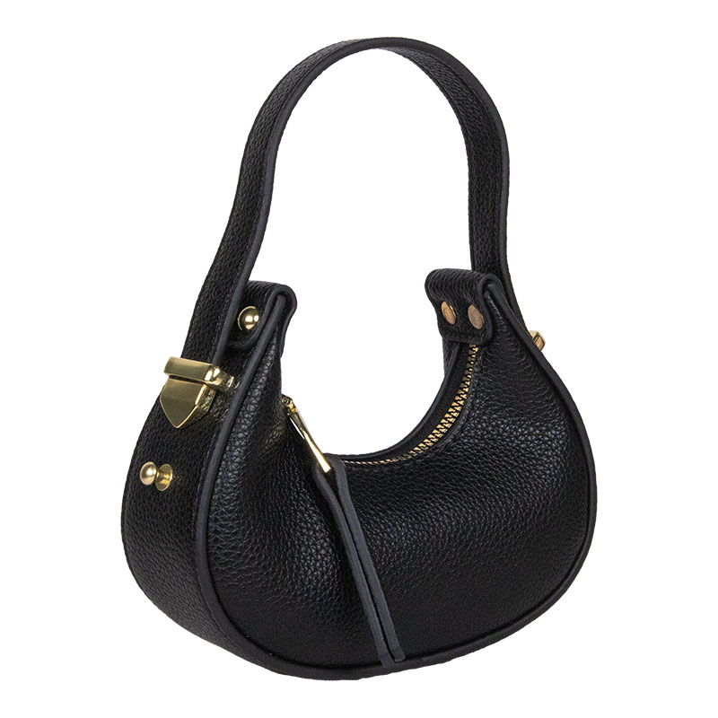 Little Lady B. - Products - Handbags - The Bliss Mini Baggate - Black 02 Little Lady B. - Products - Handbags - The Bliss Mini Baggate - Black 02