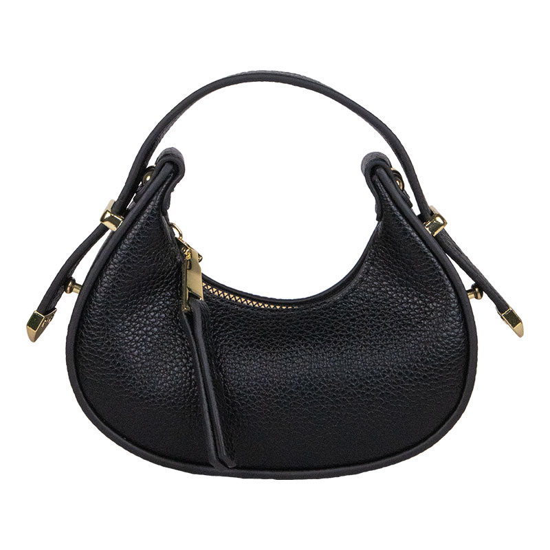 Little Lady B. - Products - Handbags - The Bliss Mini Baggate - Black 03 Little Lady B. - Products - Handbags - The Bliss Mini Baggate - Black 03