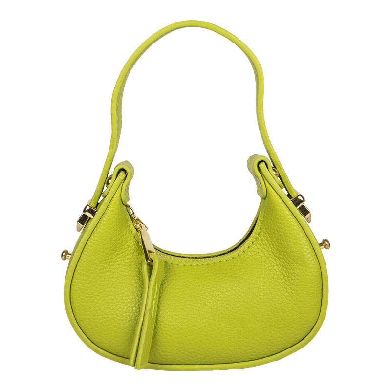 Little Lady B. - Products - Handbags - The Bliss Mini Baggate - Lime Green 01 Little Lady B. - Products - Handbags - The Bliss Mini Baggate - Lime Green 01