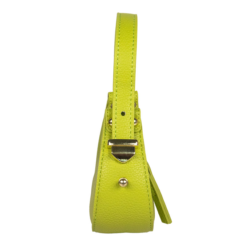 Little Lady B. - Products - Handbags - The Bliss Mini Baggate - Lime Green 03 Little Lady B. - Products - Handbags - The Bliss Mini Baggate - Lime Green 03