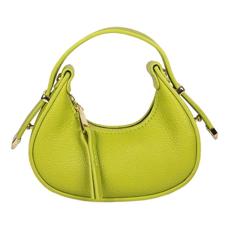 Little Lady B. - Products - Handbags - The Bliss Mini Baggate - Lime Green 04 Little Lady B. - Products - Handbags - The Bliss Mini Baggate - Lime Green 04