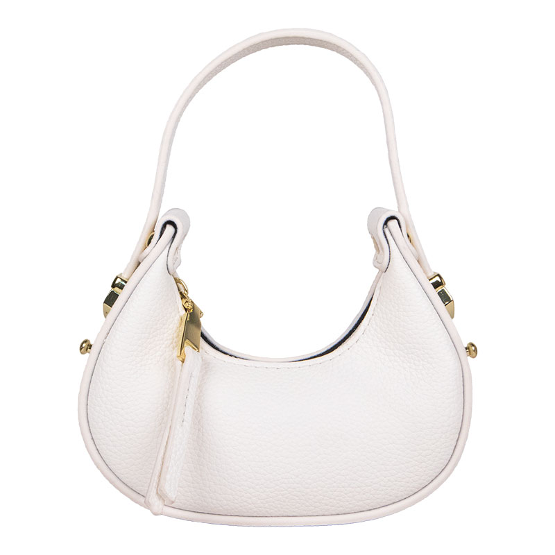 Little Lady B. - Products - Handbags - The Bliss Mini Baggate - White 01