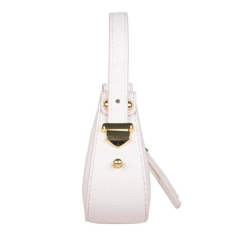Little Lady B. - Products - Handbags - The Bliss Mini Baggate - White 03 Little Lady B. - Products - Handbags - The Bliss Mini Baggate - White 03