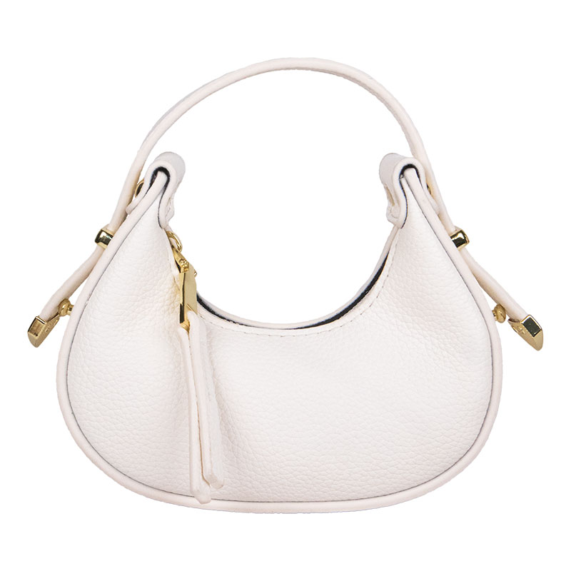 Little Lady B. - Products - Handbags - The Bliss Mini Baggate - White 04 Little Lady B. - Products - Handbags - The Bliss Mini Baggate - White 04