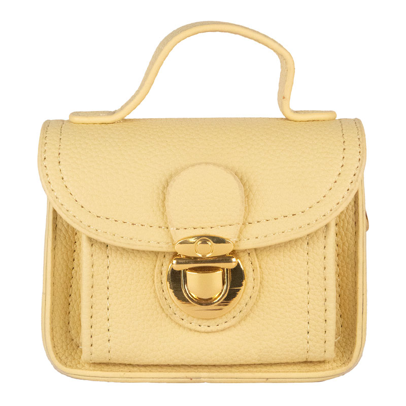 Little Lady B. - Products - Handbags - The Brooklyn Mini Handbag - Butter Yellow 01 Little Lady B. - Products - Handbags - The Brooklyn Mini Handbag - Butter Yellow 01