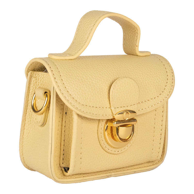 Little Lady B. - Products - Handbags - The Brooklyn Mini Handbag - Butter Yellow 02 Little Lady B. - Products - Handbags - The Brooklyn Mini Handbag - Butter Yellow 02