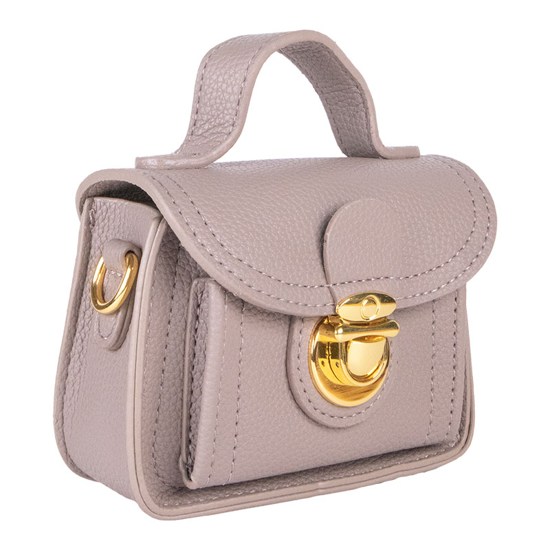 Little Lady B. - Products - Handbags - The Brooklyn Mini Handbag - Gray 02 Little Lady B. - Products - Handbags - The Brooklyn Mini Handbag - Gray 02