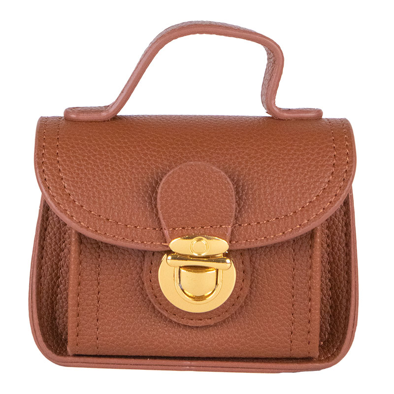 Little Lady B. - Products - Handbags - The Brooklyn Mini Handbag - Saddle Brown 01 Little Lady B. - Products - Handbags - The Brooklyn Mini Handbag - Saddle Brown 01